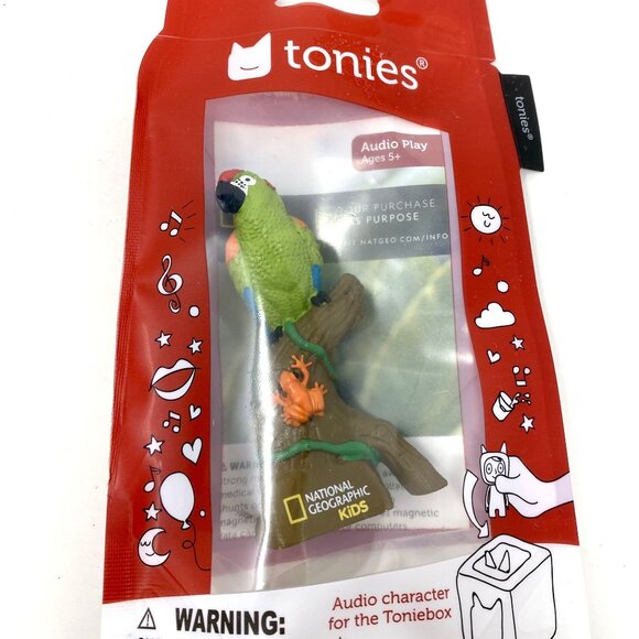 tonies National Geographic Kids: Amazon Rainforest Tonie Figurine Parrot - Picture 3 of 5
